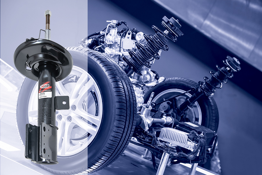 Système de suspension de roue et amortisseur Magneti Marelli Parts & Services